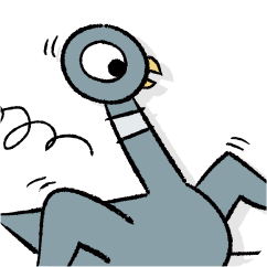 blue Pigeon